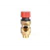 Diaphragm safety valve for boilers less to 30.000 kcal/h outlet copper tube connection