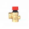 Diaphragm safety valve for boilers less to 30.000 kcal/h