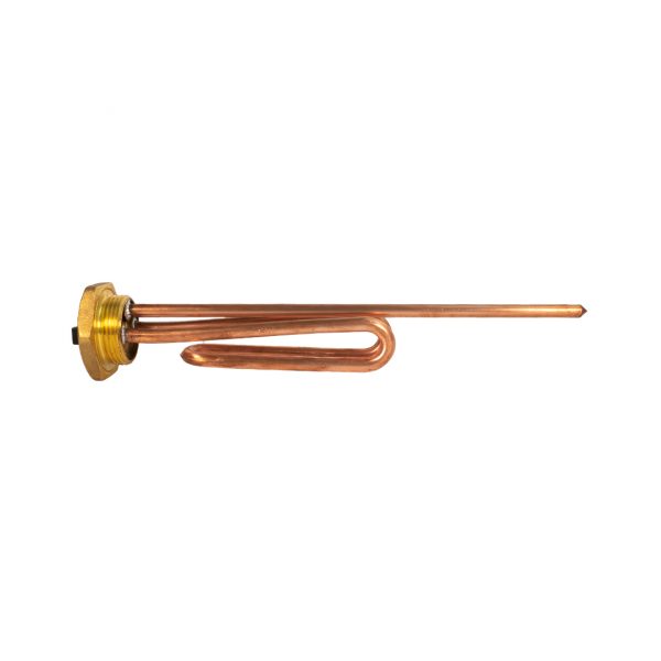 Curved heating element with hexagonal cap 1″1/4