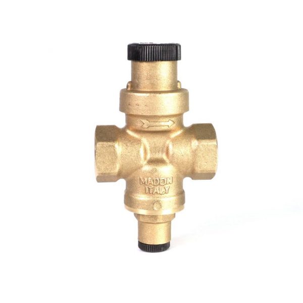 Pressure reducer Unitoy FF connection, with pressure gauge connection