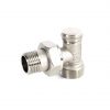 Radiator angle valve for copper, multilayer and PEX tube