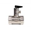 Safety valve for water heaters with handle